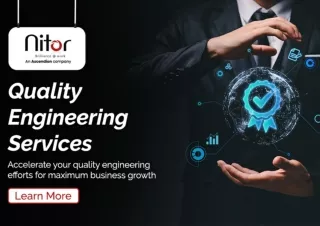 Quality engineering Services | Nitor Infotech
