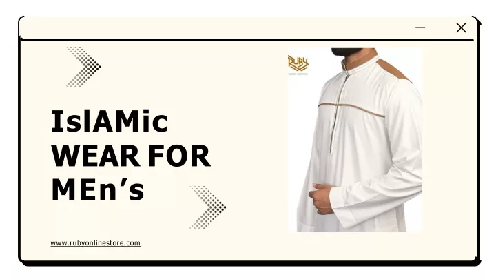 islamic wear for men s