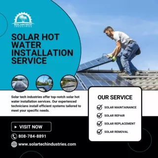 Solar Hot Water Installation Service