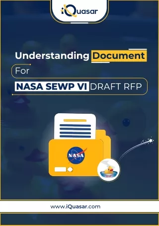 Understanding Document for the NASA SEWP VI RFP