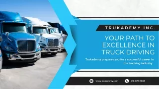 Premier Truck Driving School in Mississauga