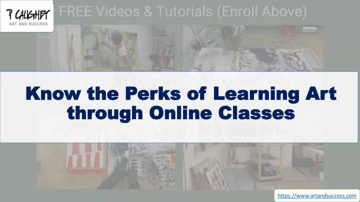 know the perks of learning art through online classes