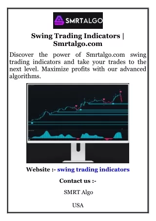 Swing Trading Indicators  Smrtalgo.com