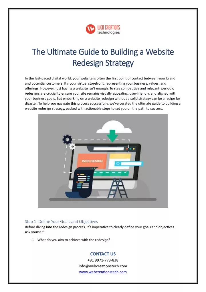 the ultimate guide to building a website