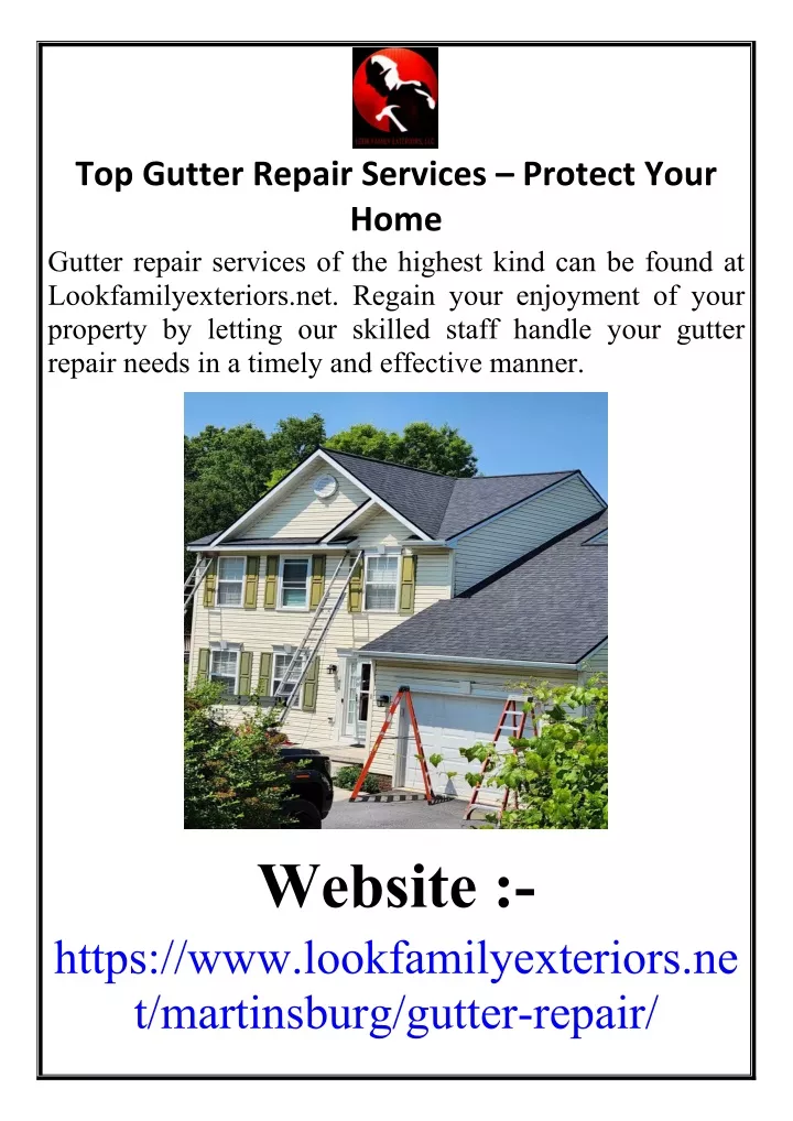 top gutter repair services protect your home