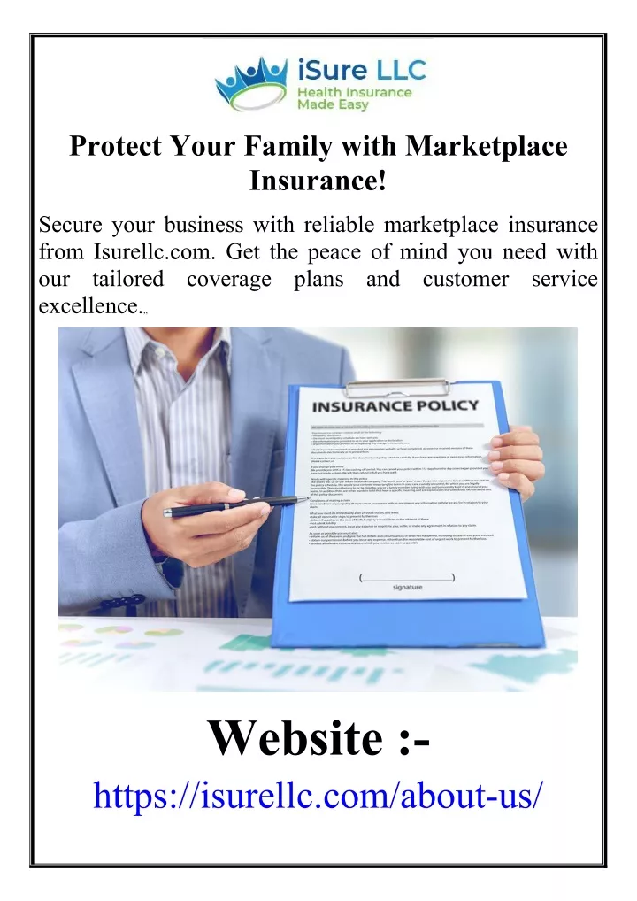 protect your family with marketplace insurance