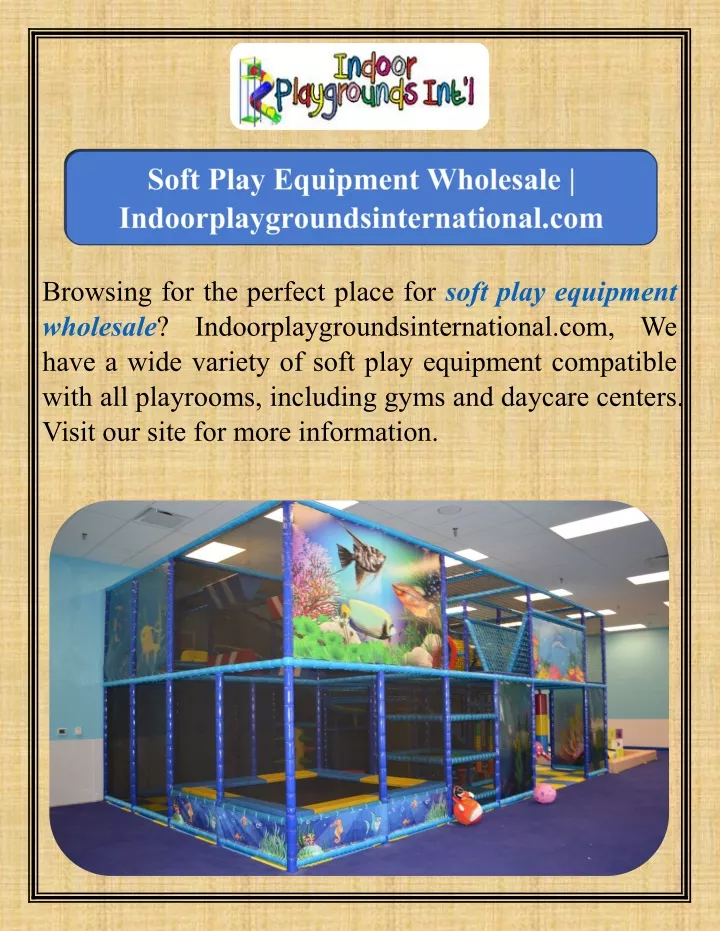 browsing for the perfect place for soft play