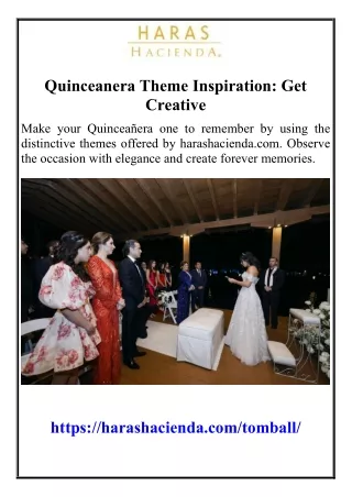 Quinceanera Theme Inspiration Get Creative