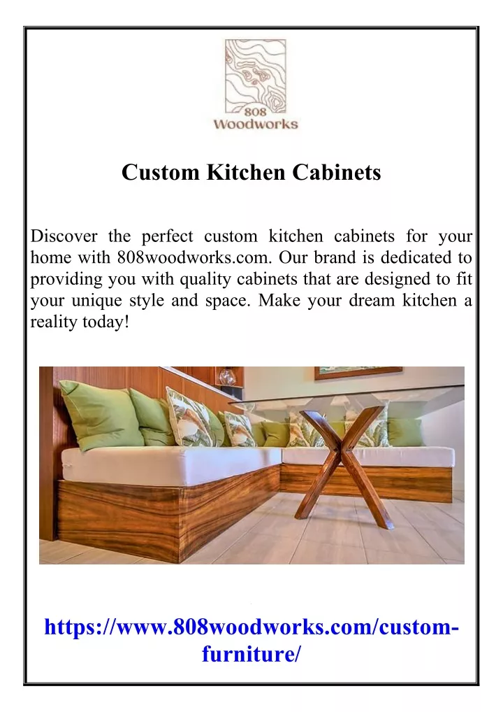 custom kitchen cabinets