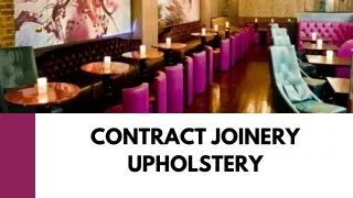 Restaurant Upholstery