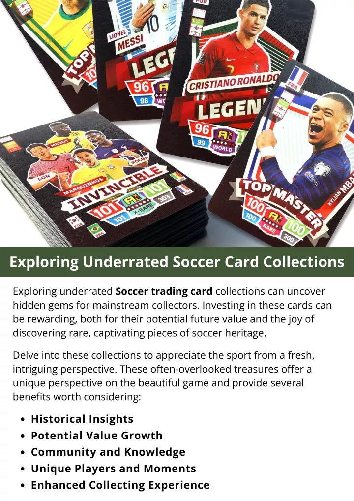 exploring underrated soccer card collections