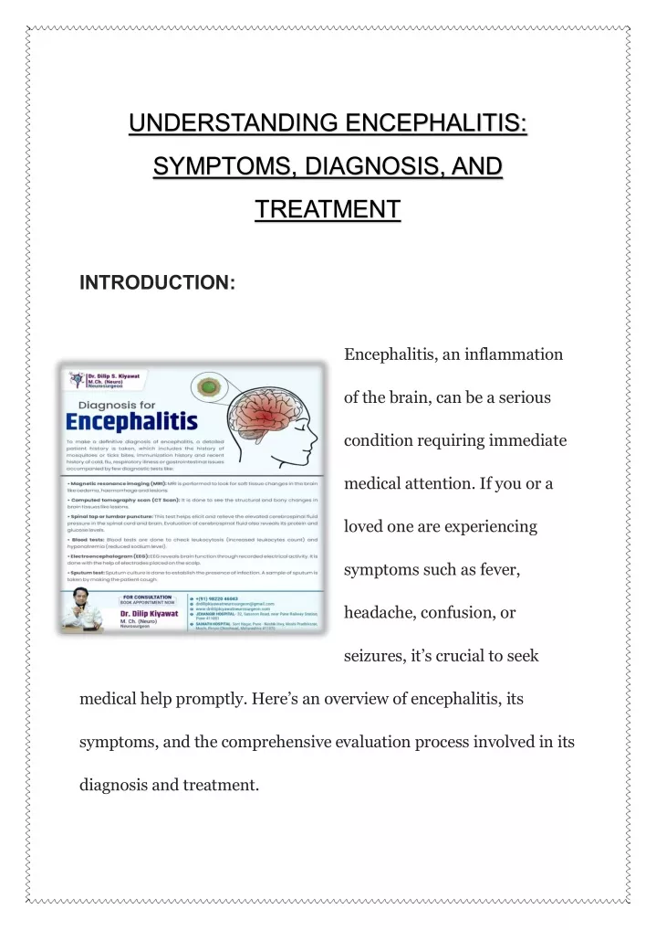 understanding encephalitis