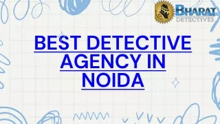 BEST DETECTIVE AGENCY IN NOIDA