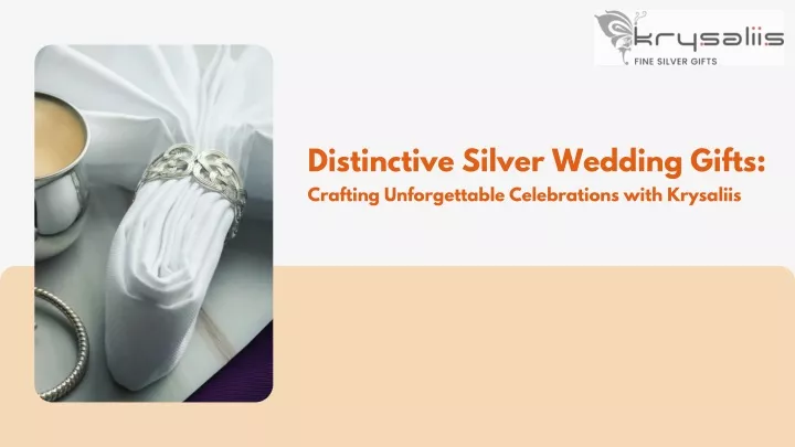 distinctive silver wedding gifts crafting