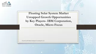 Floating Solar System Market