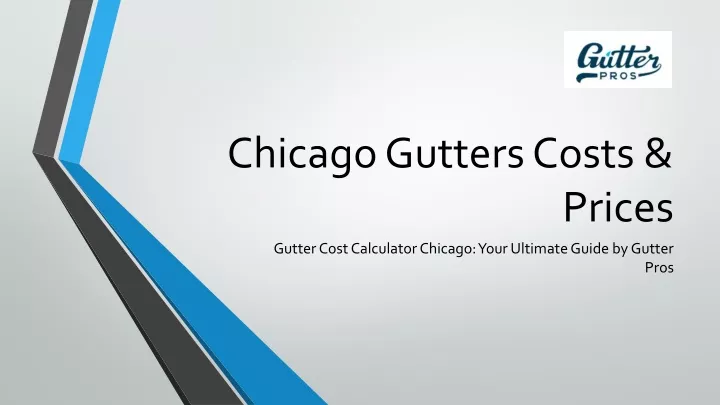 chicago gutters costs prices