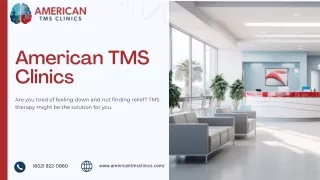 Health Center for Medical CareAdvanced TMS Therapy Gilbert AZ at American TMS Cl