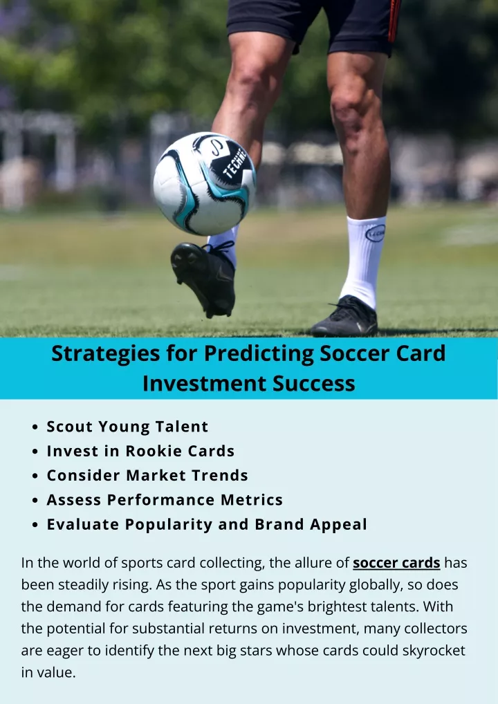 strategies for predicting soccer card investment