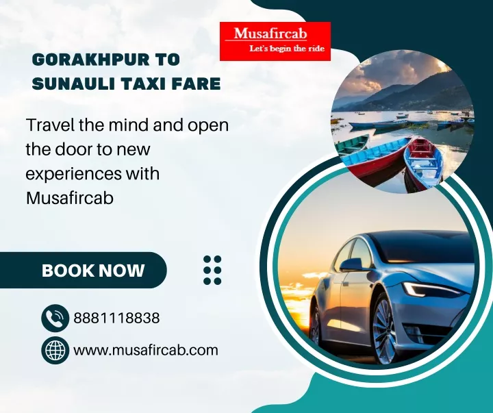 gorakhpur to sunauli taxi fare