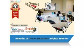 Benefits of Online Education Digital Teacher