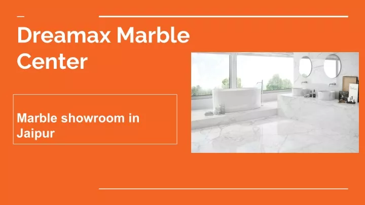 dreamax marble center