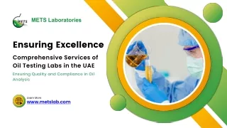 Comprehensive Services of Oil Testing Labs in the UAE