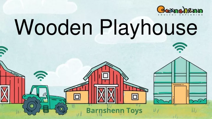 wooden playhouse