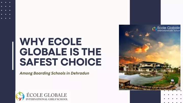 why ecole globale is the safest choice