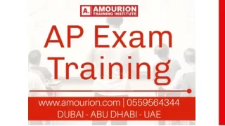Amourions AP Exam Training in Dubai Abu Dhabi | AP Maths Classes in UAE | AP Physics