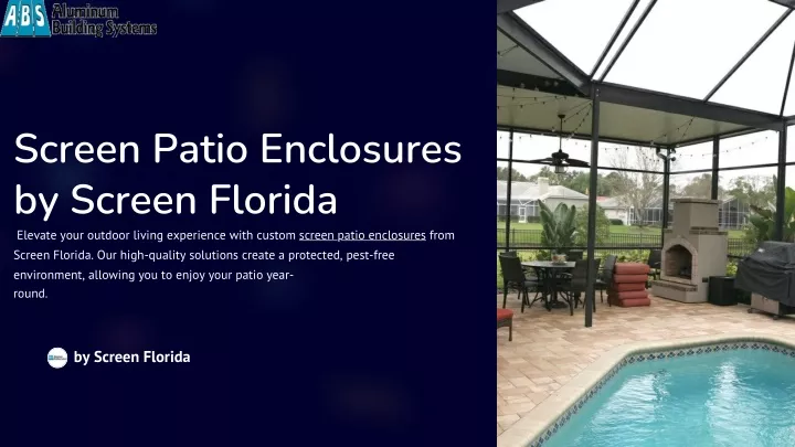 screen patio enclosures by screen florida elevate