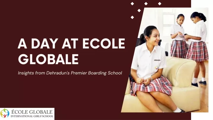 a day at ecole globale