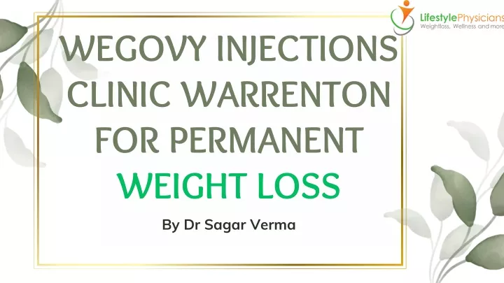 wegovy injections clinic warrenton for permanent