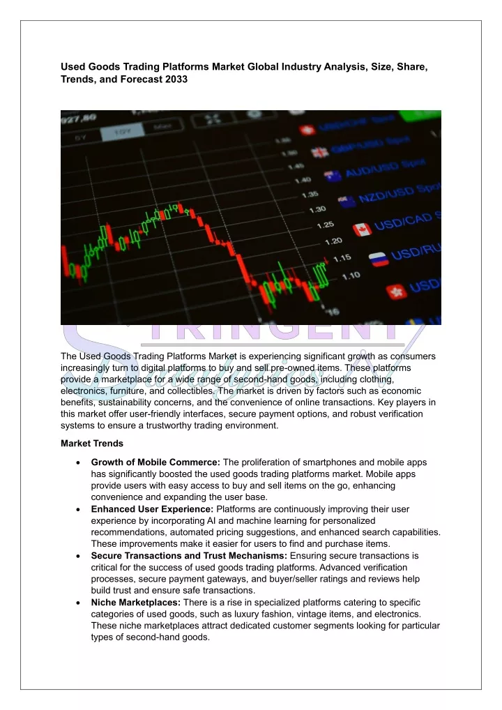 used goods trading platforms market global