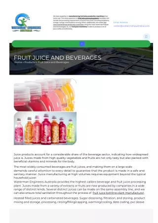 FRUT-JUICE-BOTTLING-PLANT-MANUFACTURER