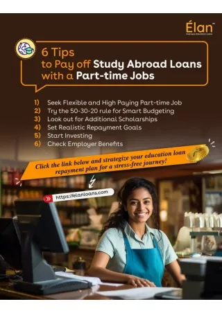6 Ways to Repay Abroad Education Loans with a Part-time Jobs