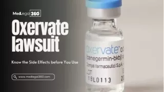 Oxervate Lawsuit: Know the Side Effects before You Use