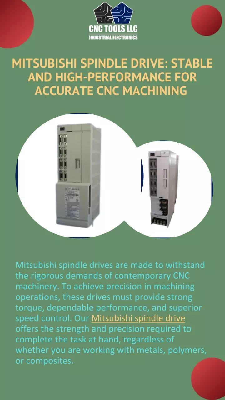 mitsubishi spindle drive stable and high