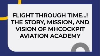 flight through time the story mission and vision
