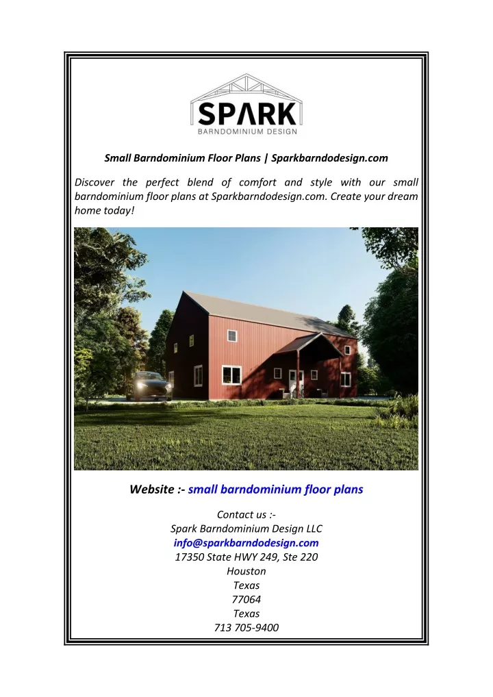 small barndominium floor plans sparkbarndodesign