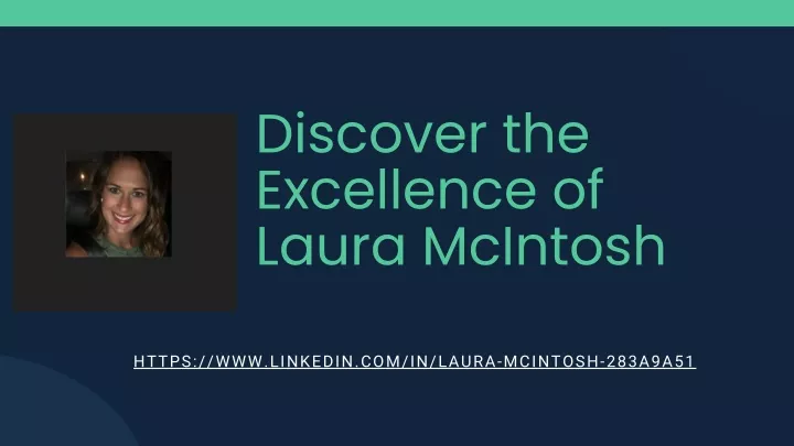 discover the excellence of laura mcintosh