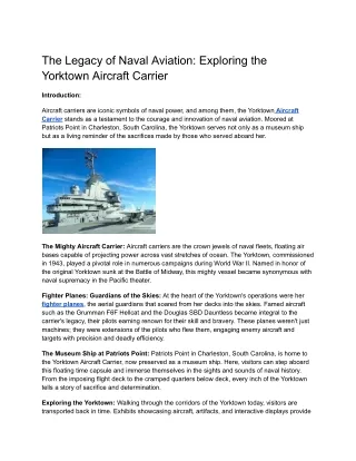 The Legacy of Naval Aviation_ Exploring the Yorktown Aircraft Carrier (2)