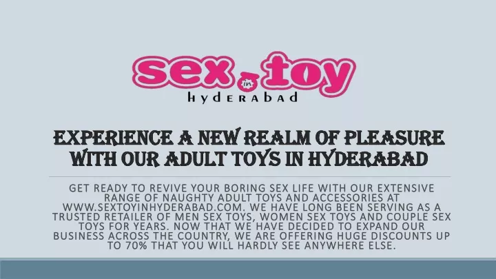 experience a new realm of pleasure with our adult toys in hyderabad