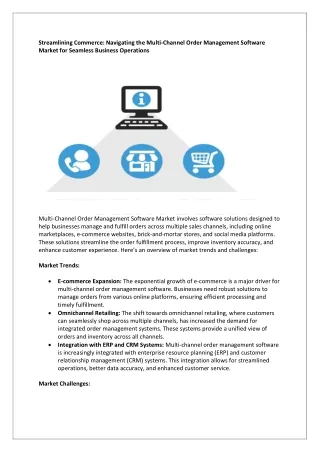 Multi-Channel Order Management Software Market