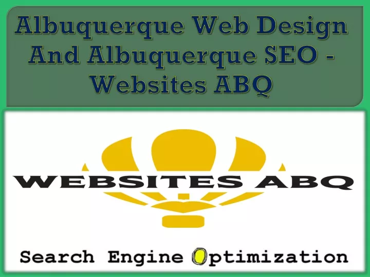 albuquerque web design and albuquerque seo websites abq