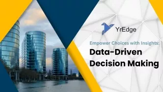 Data-Driven Decision Making