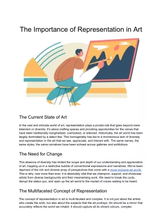 The Importance of Representation in Art (1)