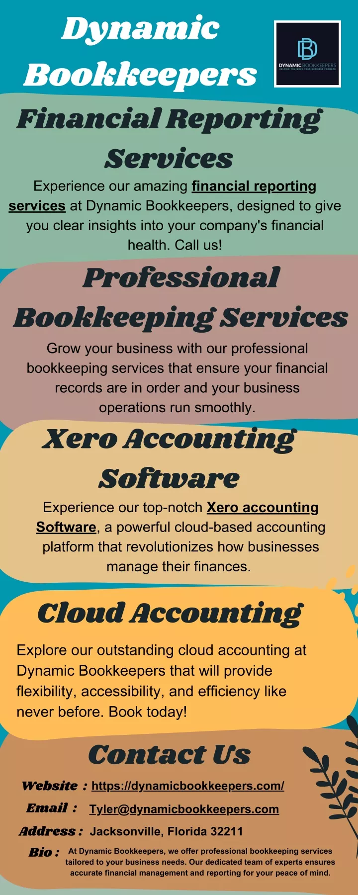 dynamic bookkeepers financial reporting services