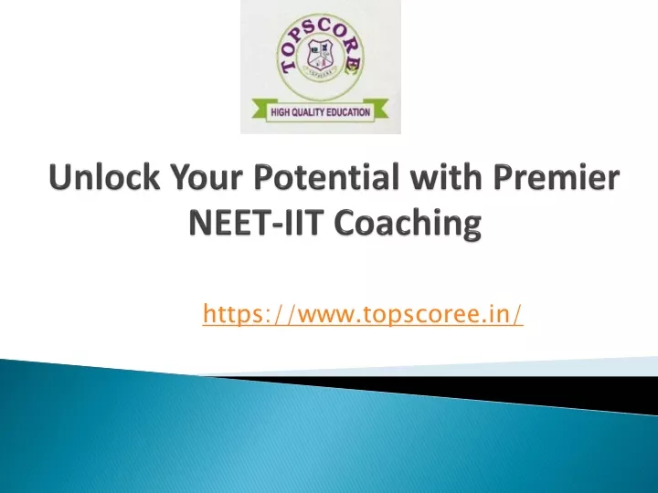 unlock your potential with premier neet iit coaching