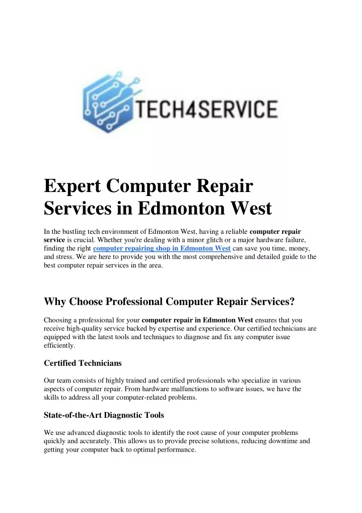 expert computer repair services in edmonton west