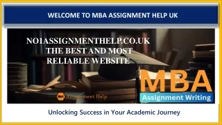 MBA Assignment Help in UK | MBA Essay Writing Services in UK